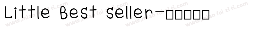 Little Best seller字体转换